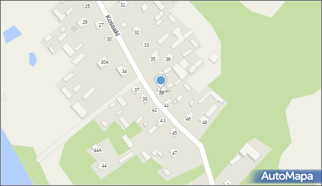 Kossaki, Kossaki, 38, mapa Kossaki
