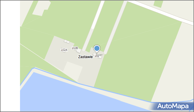 Kossów, Kossów, 102, mapa Kossów