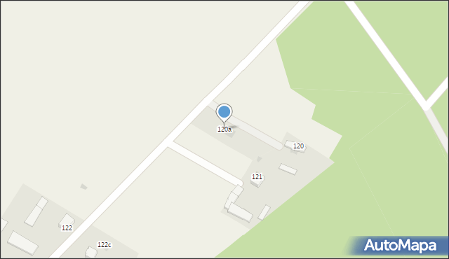 Kossów, Kossów, 120a, mapa Kossów