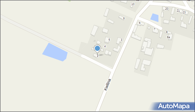 Kossów, Kossów, 2, mapa Kossów