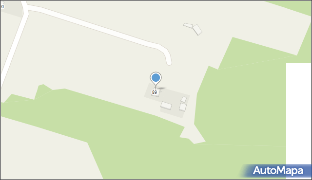 Kossów, Kossów, 89a, mapa Kossów