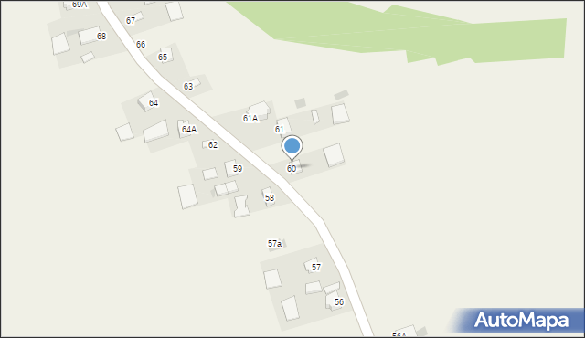 Kostków, Kostków, 60, mapa Kostków