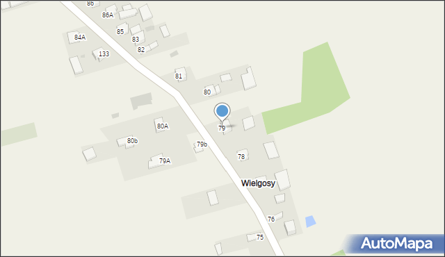 Kostków, Kostków, 79, mapa Kostków