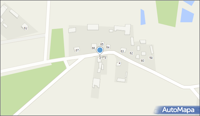Kostry-Podsędkowięta, Kostry-Podsędkowięta, 2, mapa Kostry-Podsędkowięta