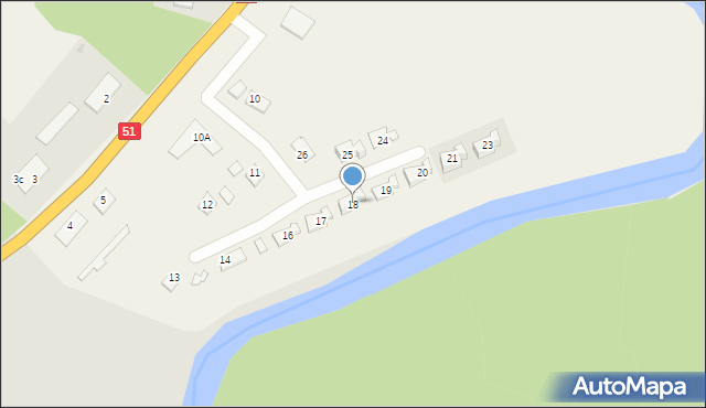 Kosyń, Kosyń, 18, mapa Kosyń