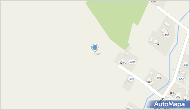 Koszarawa, Koszarawa, 399e, mapa Koszarawa