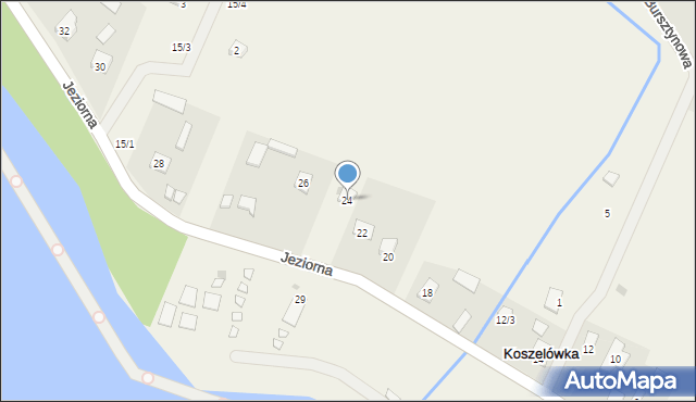 Koszelówka, Koszelówka, 13A, mapa Koszelówka