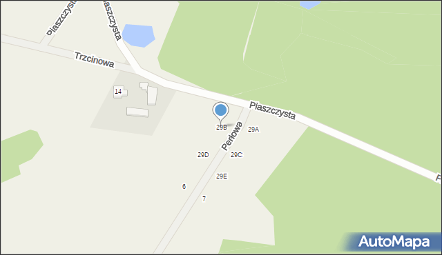 Koszelówka, Koszelówka, 29B, mapa Koszelówka