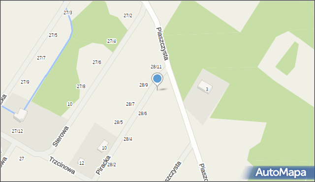 Koszelówka, Koszelówka, 40/10, mapa Koszelówka