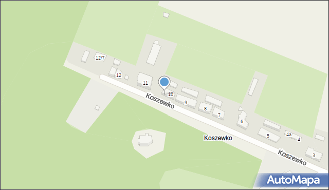 Koszewko, Koszewko, 10/2, mapa Koszewko