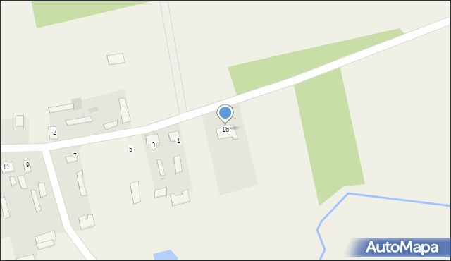 Koszki, Koszki, 1b, mapa Koszki