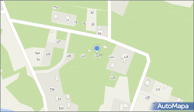 Koszorów, Koszorów, 112, mapa Koszorów