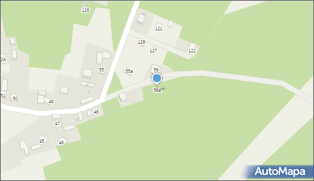 Koszorów, Koszorów, 56a, mapa Koszorów