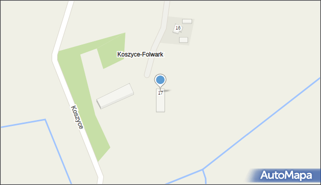 Koszyce, Koszyce, 17, mapa Koszyce