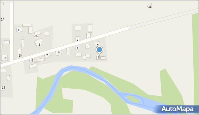 Kot, Kot, 1a, mapa Kot