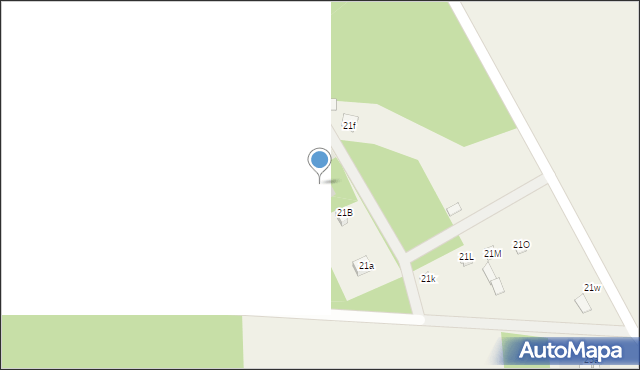 Kot, Kot, 21c, mapa Kot