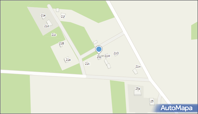 Kot, Kot, 21L, mapa Kot