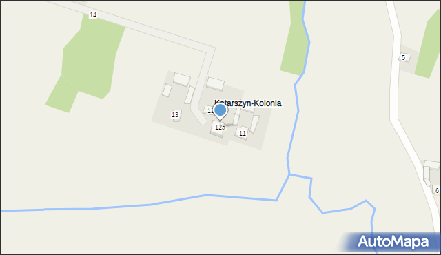 Kotarszyn, Kotarszyn, 12a, mapa Kotarszyn