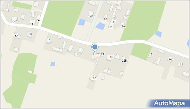 Kotarwice, Kotarwice, 11g, mapa Kotarwice