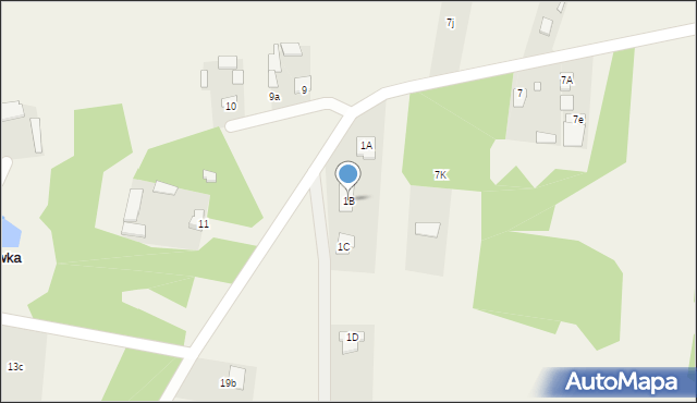 Kotarwice, Kotarwice, 1B, mapa Kotarwice