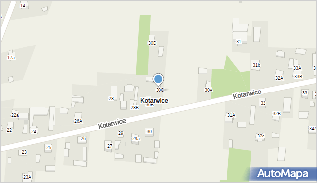 Kotarwice, Kotarwice, 30e, mapa Kotarwice