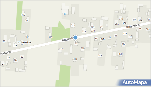 Kotarwice, Kotarwice, 32C, mapa Kotarwice