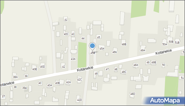 Kotarwice, Kotarwice, 45B, mapa Kotarwice