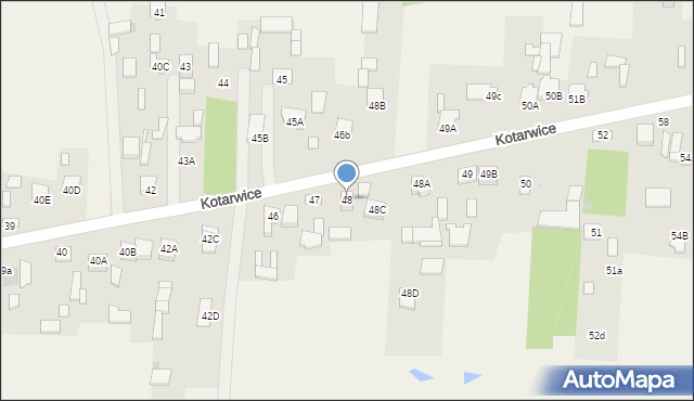 Kotarwice, Kotarwice, 48, mapa Kotarwice