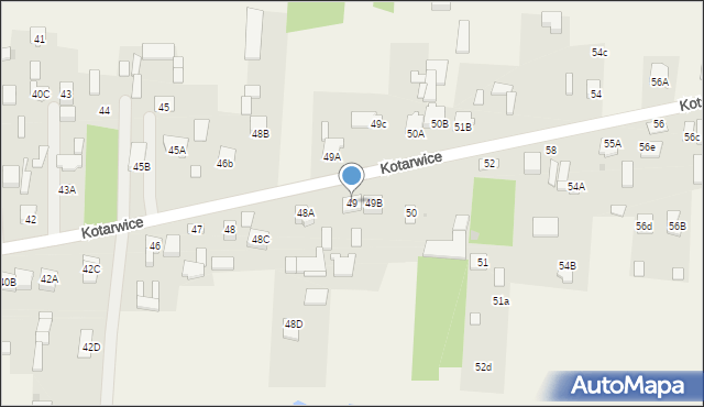 Kotarwice, Kotarwice, 49, mapa Kotarwice