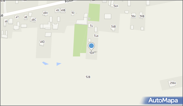 Kotarwice, Kotarwice, 52d, mapa Kotarwice
