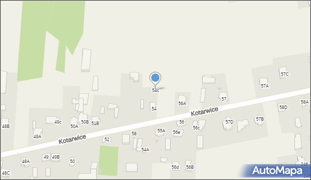 Kotarwice, Kotarwice, 54c, mapa Kotarwice