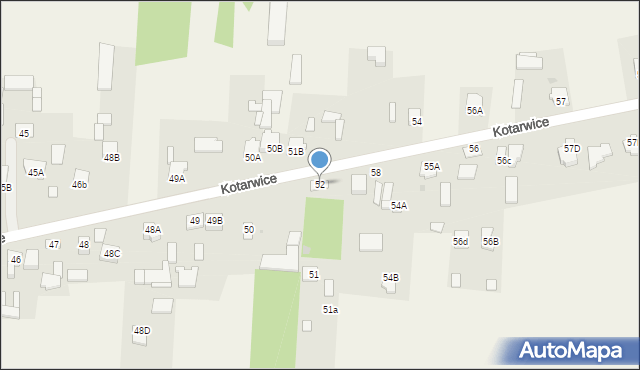 Kotarwice, Kotarwice, 58B, mapa Kotarwice