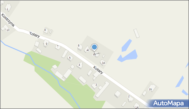 Kotary, Kotary, 4b, mapa Kotary
