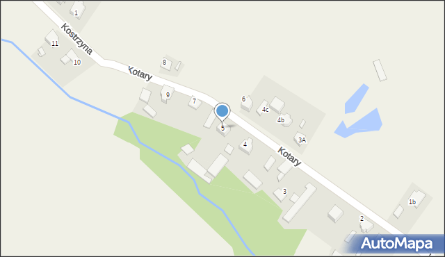 Kotary, Kotary, 5, mapa Kotary