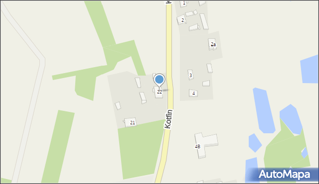 Kotfin, Kotfin, 22, mapa Kotfin