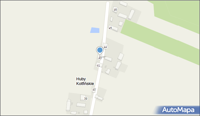 Kotfin, Kotfin, 43, mapa Kotfin