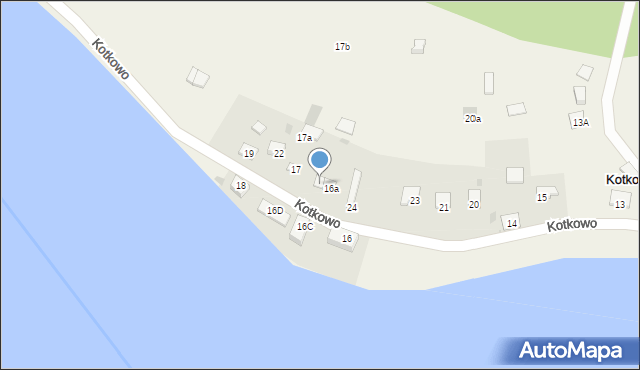 Kotkowo, Kotkowo, 16b, mapa Kotkowo