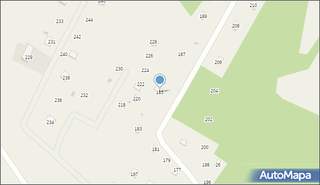 Kotkowo, Kotkowo, 185, mapa Kotkowo