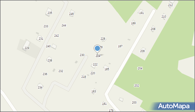 Kotkowo, Kotkowo, 224, mapa Kotkowo