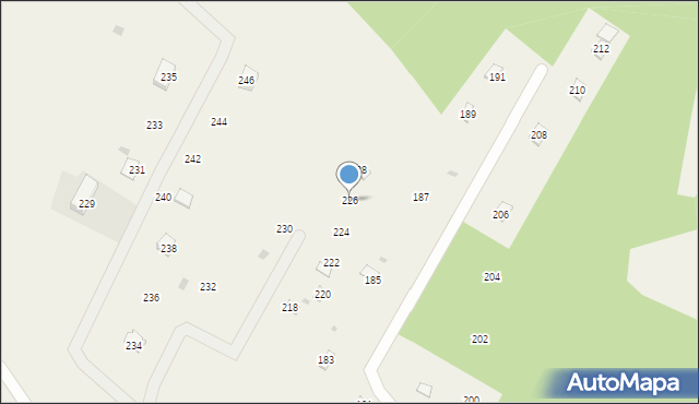 Kotkowo, Kotkowo, 226, mapa Kotkowo