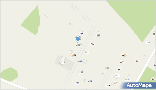 Kotkowo, Kotkowo, 233, mapa Kotkowo