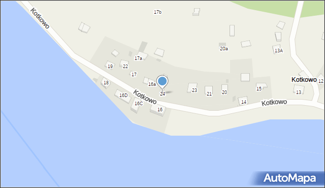 Kotkowo, Kotkowo, 24, mapa Kotkowo