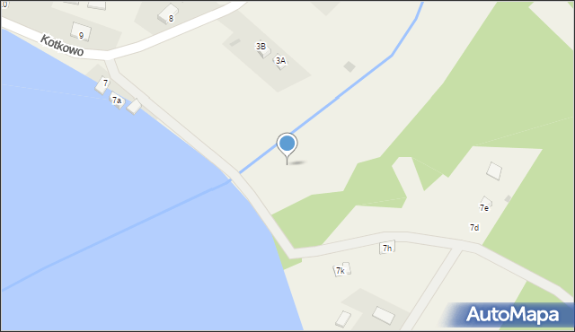 Kotkowo, Kotkowo, 7b, mapa Kotkowo