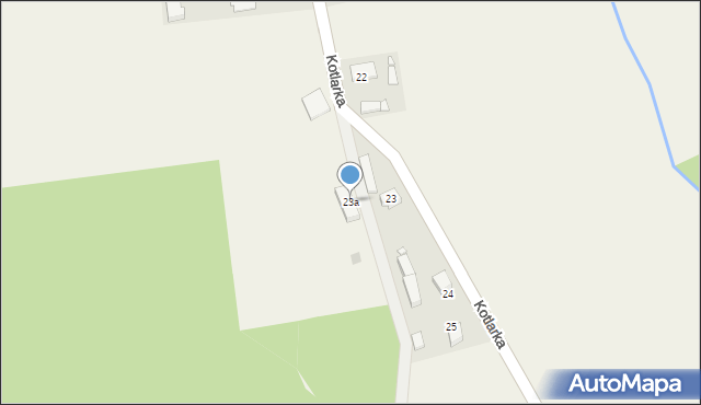 Kotlarka, Kotlarka, 23a, mapa Kotlarka