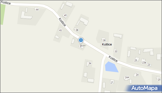 Kotlice, Kotlice, 37, mapa Kotlice