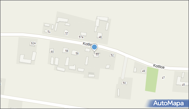 Kotlice, Kotlice, 54, mapa Kotlice