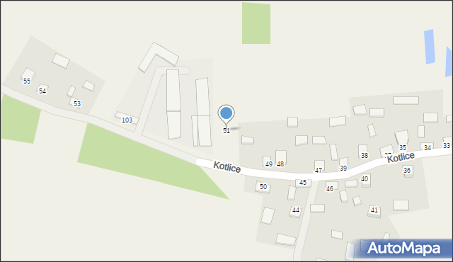 Kotlice, Kotlice, 51, mapa Kotlice