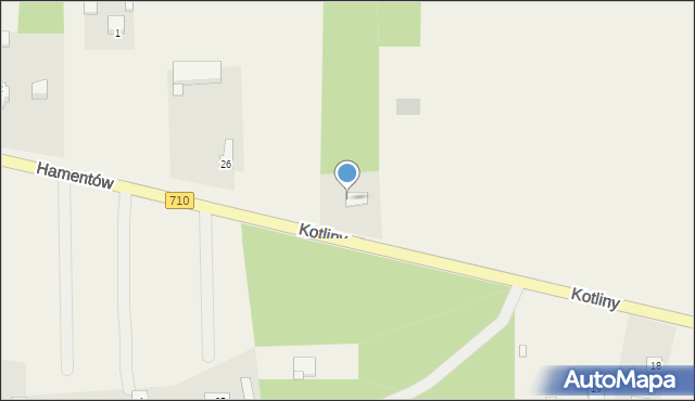 Kotlinki, Kotlinki, 27, mapa Kotlinki