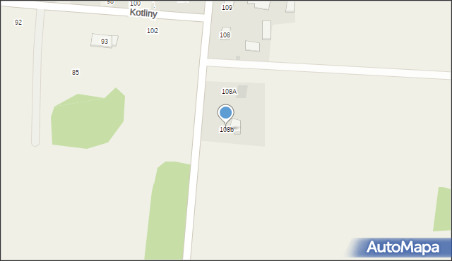 Kotliny, Kotliny, 108b, mapa Kotliny