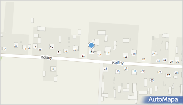 Kotliny, Kotliny, 12a, mapa Kotliny